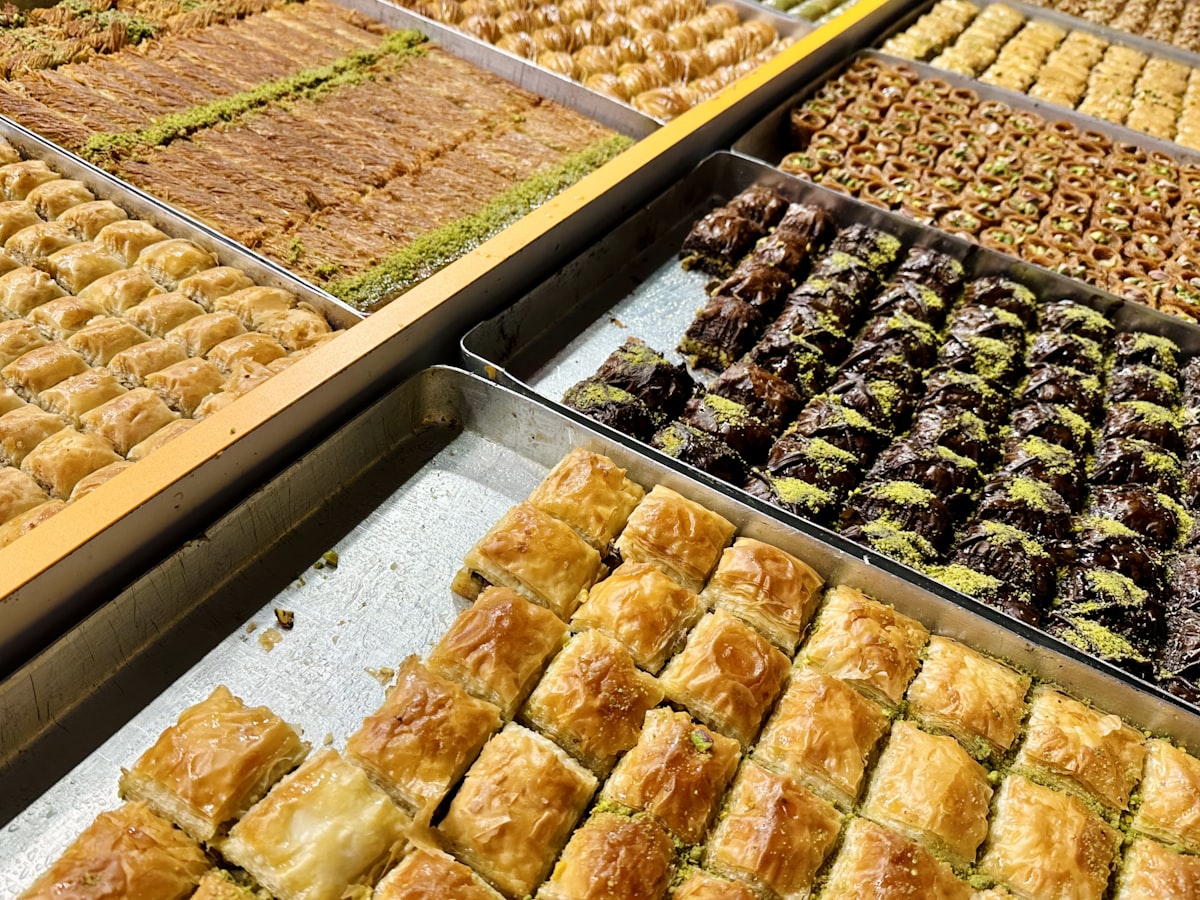 Baklava und türkische Süßspeisen fürs Catering