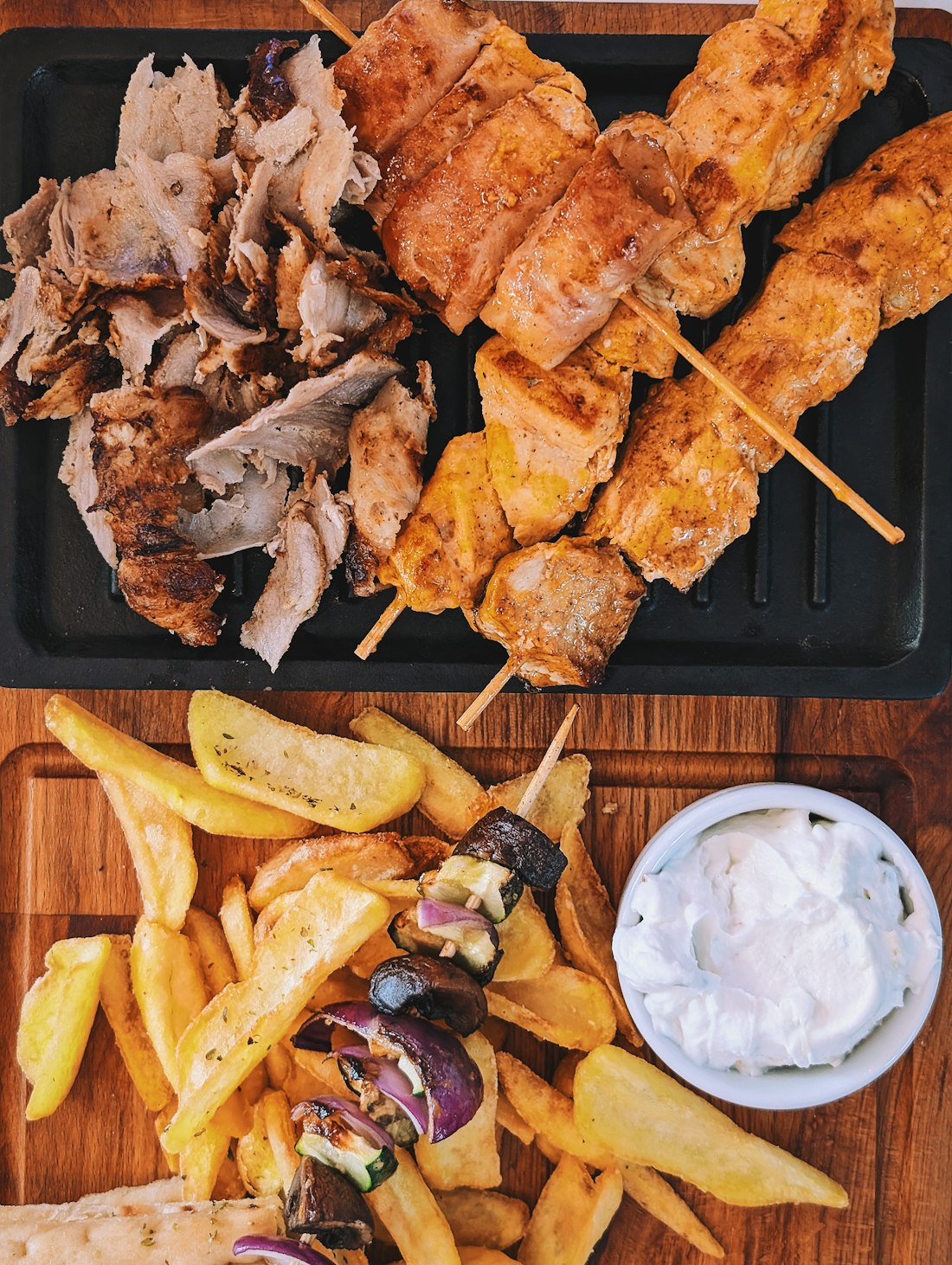 Grillspezialitäten vom Saray Catering, Adana und Köfte